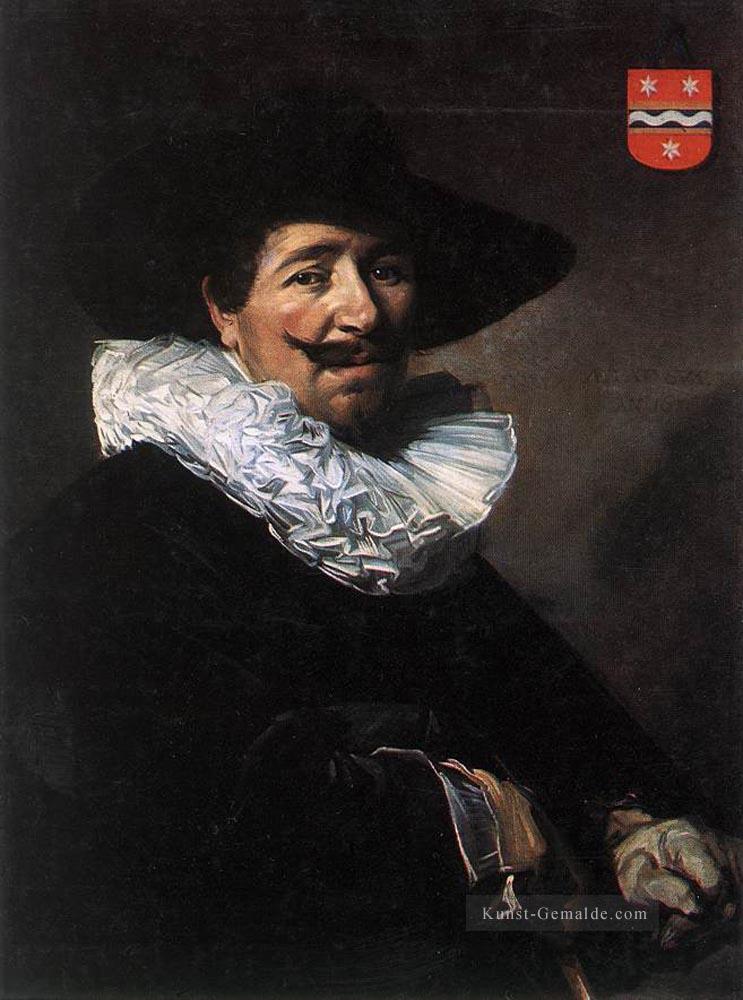 Andries Van Der Horn Porträt Niederlande Goldene Zeitalter Frans Hals Ölgemälde